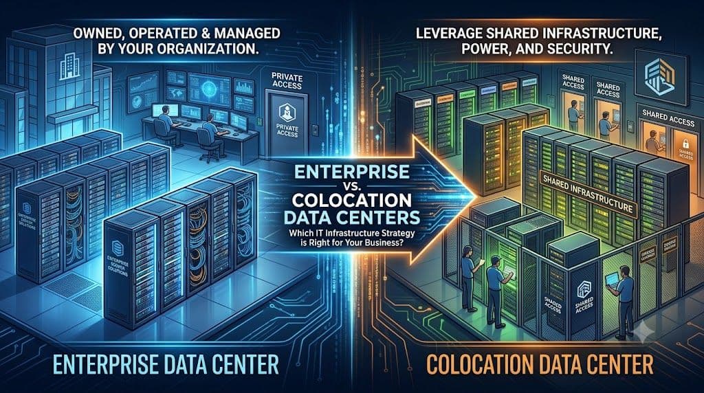 Enterprise vs Colocation Data Centers